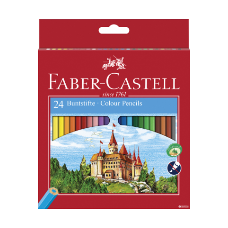 Estuche 24 Colores Faber-Castell