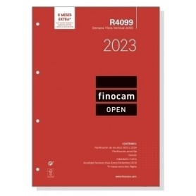 RECAMBIO AGENDA ANUAL (2023) FINOCAM R4099 OPEN 4000 210x297ANUALIDAD S/V