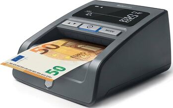 DETECTOR DE BILLETES FALSOS SAFESCAN 155-S NEGRO